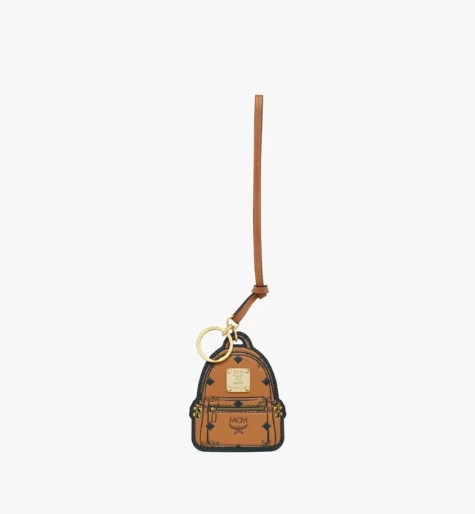 2D-Stark Backpack-Anhänger aus Leder mit Monogram-Print 2D-Stark Backpack-Anhänger aus Leder mit Monogram-Print