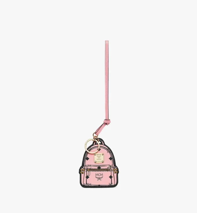 2D-Stark Backpack-Anhänger aus Leder mit Monogram-Print 2D-Stark Backpack-Anhänger aus Leder mit Monogram-Print