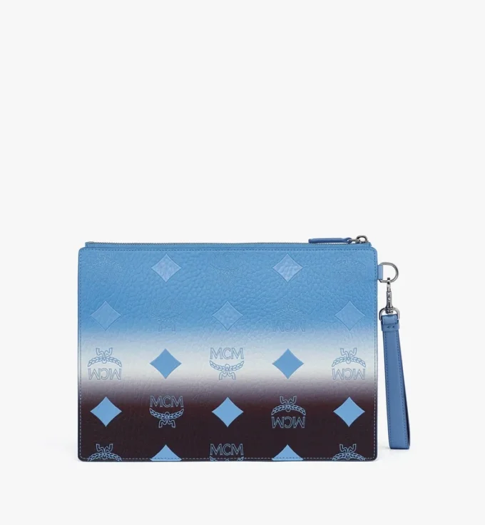 Aren Armbandtasche aus Visetos mit Farbverlauf