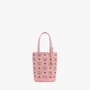 Aren Bucket Tote aus Visetos Aren Bucket Tote aus Visetos
