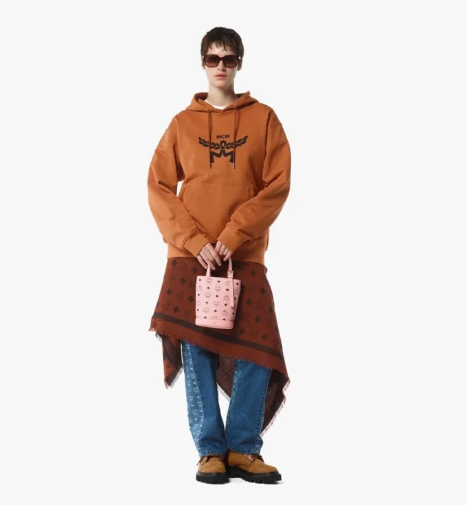 Aren Bucket Tote aus Visetos Aren Bucket Tote aus Visetos