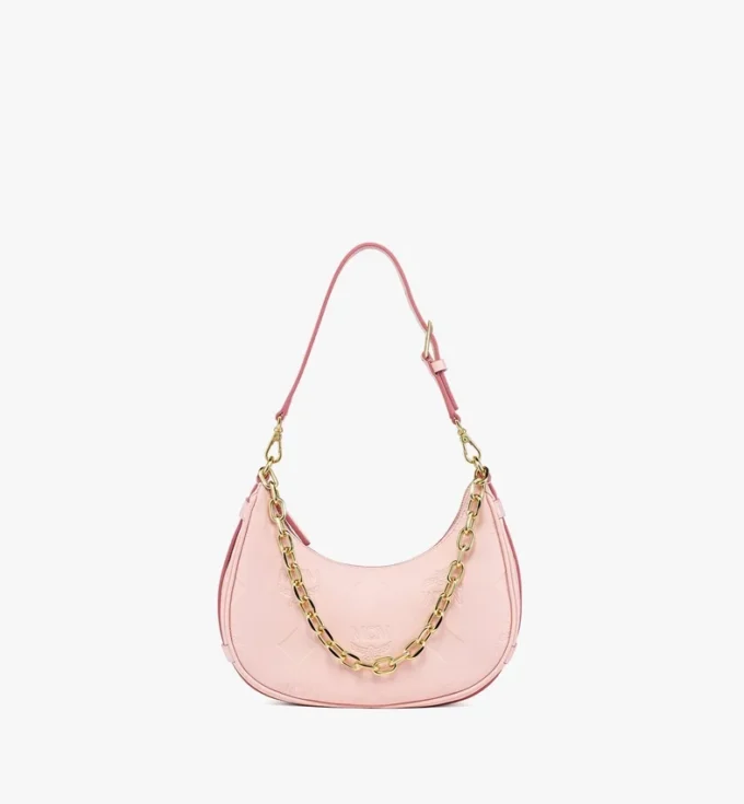 Aren Crescent Hobo-Tasche aus Maxi Monogram-Leder Aren Crescent Hobo-Tasche aus Maxi Monogram-Leder
