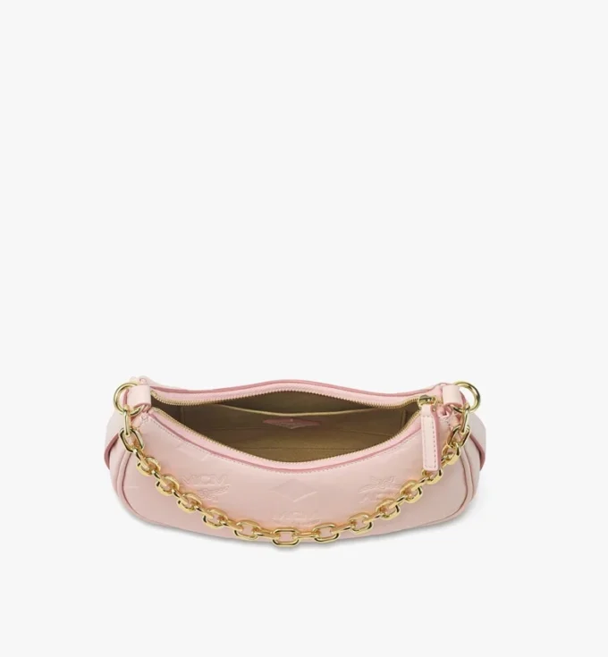 Aren Crescent Hobo-Tasche aus Maxi Monogram-Leder Aren Crescent Hobo-Tasche aus Maxi Monogram-Leder