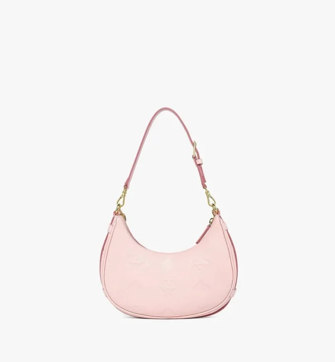 Aren Crescent Hobo-Tasche aus Maxi Monogram-Leder Aren Crescent Hobo-Tasche aus Maxi Monogram-Leder