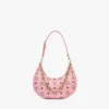 Aren Crescent Hobo-Tasche aus Visetos Aren Crescent Hobo-Tasche aus Visetos