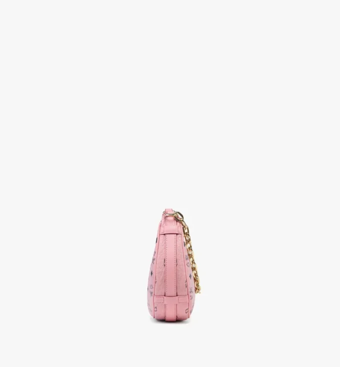 Aren Crescent Hobo-Tasche aus Visetos Aren Crescent Hobo-Tasche aus Visetos