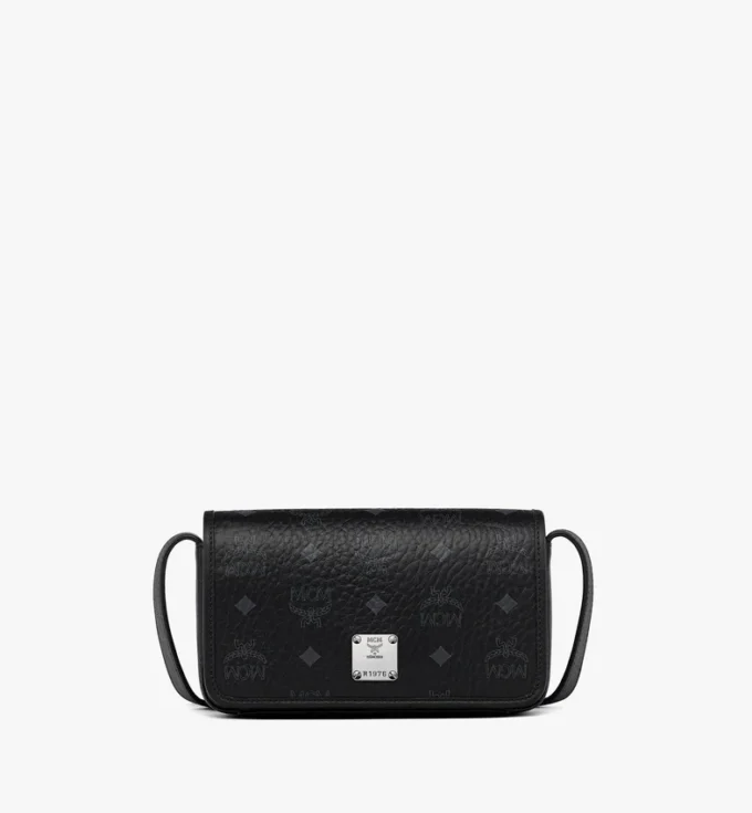 Aren Crossbody-Geldbörse aus Visetos Aren Crossbody-Geldbörse aus Visetos