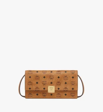 Aren Crossbody-Geldbörse aus Visetos