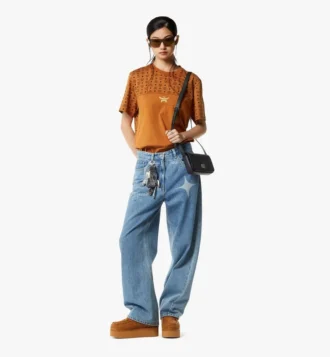 Aren Crossbody-Geldbörse aus Visetos