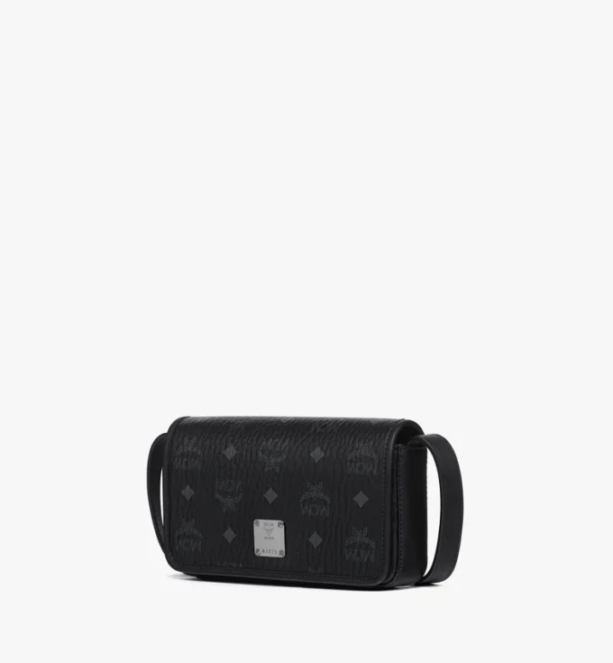 Aren Crossbody-Geldbörse aus Visetos Aren Crossbody-Geldbörse aus Visetos