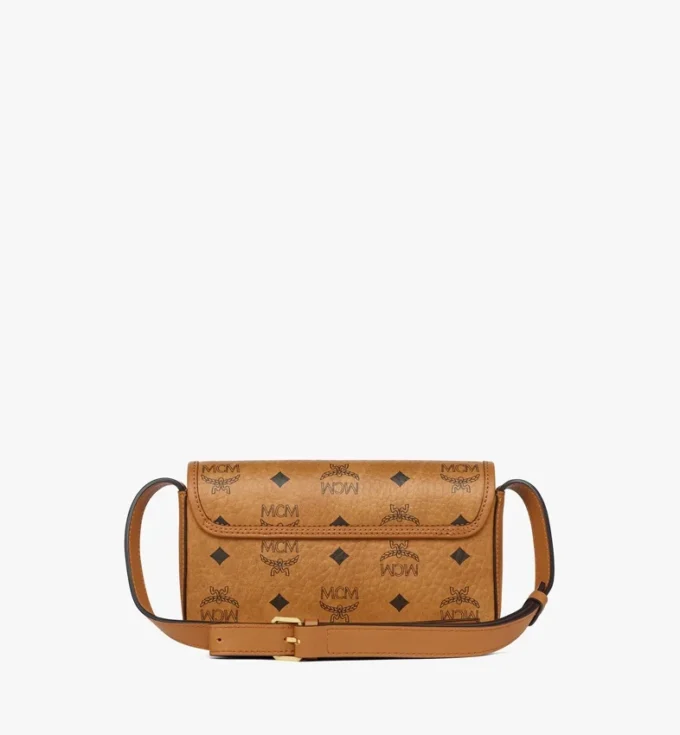 Aren Crossbody-Geldbörse aus Visetos Aren Crossbody-Geldbörse aus Visetos