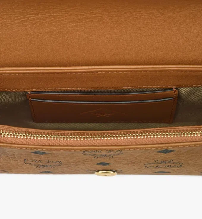 Aren Crossbody-Geldbörse aus Visetos Aren Crossbody-Geldbörse aus Visetos