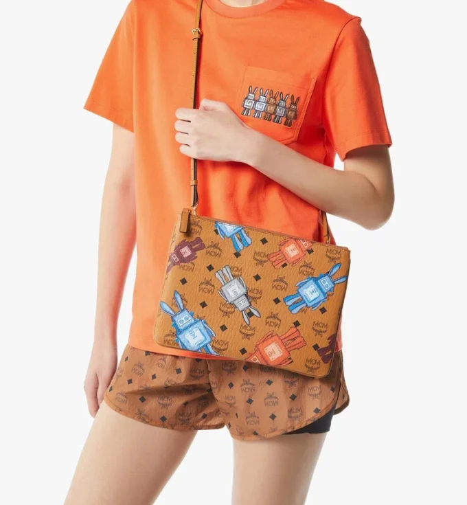 Aren Crossbody Pouches aus Rabot Visetos