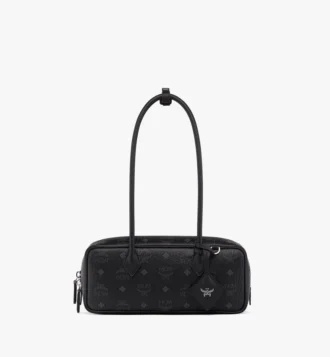 Aren East West Schultertasche aus Visetos