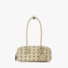 Aren East West Schultertasche aus Visetos Aren East West Schultertasche aus Visetos