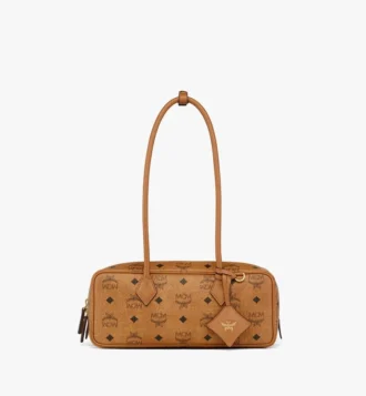 Aren East West Schultertasche aus Visetos