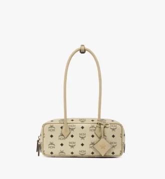 Aren East West Schultertasche aus Visetos