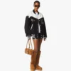 Aren East West Schultertasche aus Visetos Aren East West Schultertasche aus Visetos