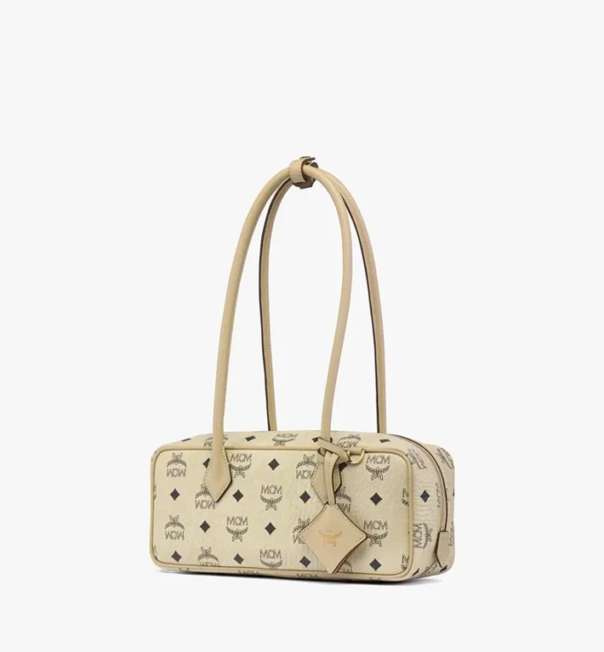Aren East West Schultertasche aus Visetos Aren East West Schultertasche aus Visetos