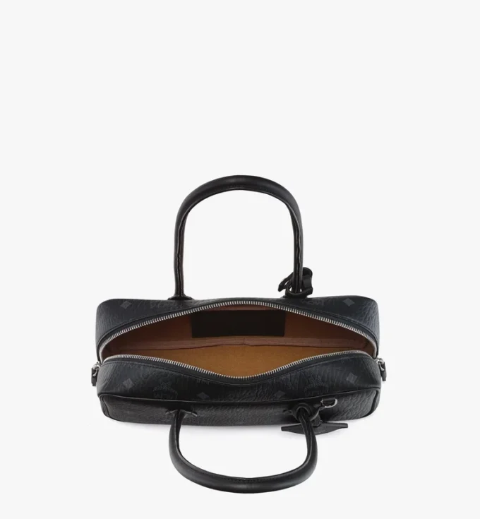 Aren East West Schultertasche aus Visetos Aren East West Schultertasche aus Visetos