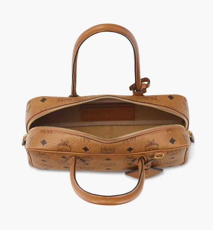Aren East West Schultertasche aus Visetos Aren East West Schultertasche aus Visetos