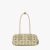 Aren East West Schultertasche aus Visetos Aren East West Schultertasche aus Visetos