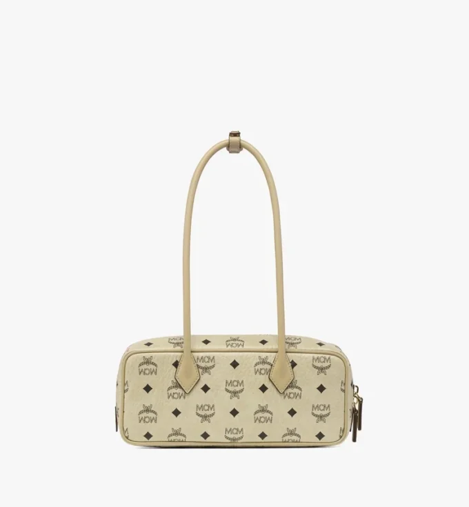 Aren East West Schultertasche aus Visetos Aren East West Schultertasche aus Visetos