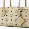 Aren East West Schultertasche aus Visetos Aren East West Schultertasche aus Visetos