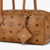 Aren East West Schultertasche aus Visetos Aren East West Schultertasche aus Visetos