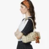 Aren East West Schultertasche aus Visetos Aren East West Schultertasche aus Visetos