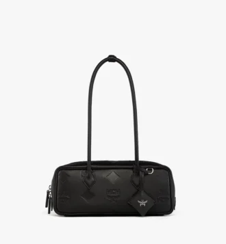 Aren East West Umhängetasche aus Maxi Monogram-Leder