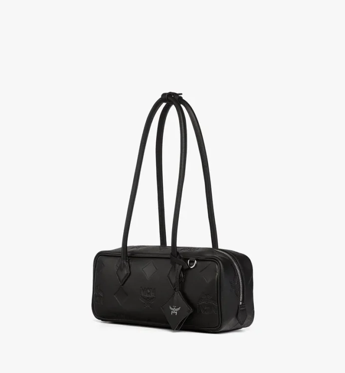 Aren East West Umhängetasche aus Maxi Monogram-Leder Aren East West Umhängetasche aus Maxi Monogram-Leder