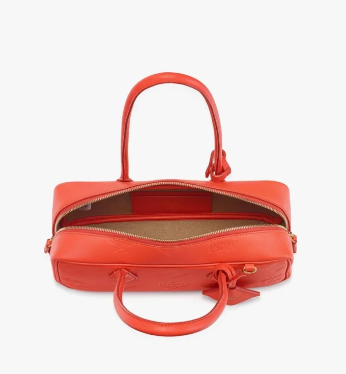 Aren East West Umhängetasche aus Maxi Monogram-Leder Aren East West Umhängetasche aus Maxi Monogram-Leder