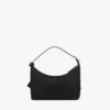 Aren Hobo aus recyceltem Nylon und Leder mit Monogramm-Print Aren Hobo aus recyceltem Nylon und Leder mit Monogramm-Print