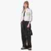 Aren Hobo aus recyceltem Nylon und Leder mit Monogramm-Print Aren Hobo aus recyceltem Nylon und Leder mit Monogramm-Print