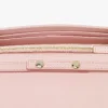 Aren Kettenbrieftasche aus geprägtem Monogram-Leder