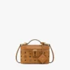 Aren Kosmetiktasche aus Visetos-Ledermix