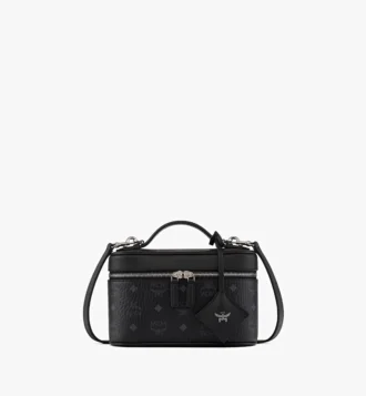 Aren Kosmetiktasche aus Visetos-Ledermix