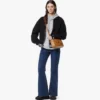Aren Kosmetiktasche aus Visetos-Ledermix