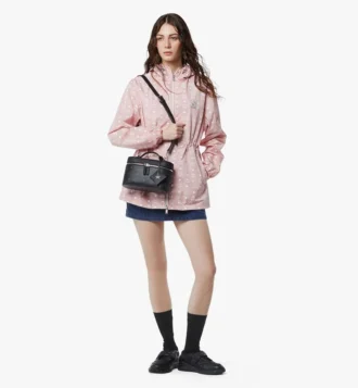 Aren Kosmetiktasche aus Visetos-Ledermix