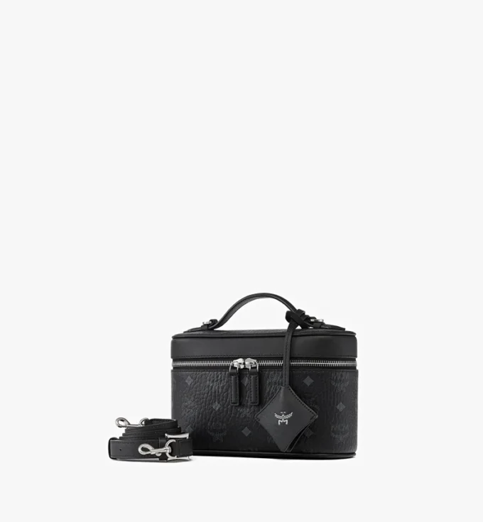 Aren Kosmetiktasche aus Visetos-Ledermix