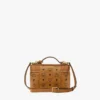 Aren Kosmetiktasche aus Visetos-Ledermix