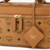 Aren Kosmetiktasche aus Visetos-Ledermix