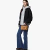 Aren Kosmetiktasche aus Visetos-Ledermix