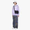 Aren Messenger Bag aus Leder mit Maxi Monogram Aren Messenger Bag aus Leder mit Maxi Monogram