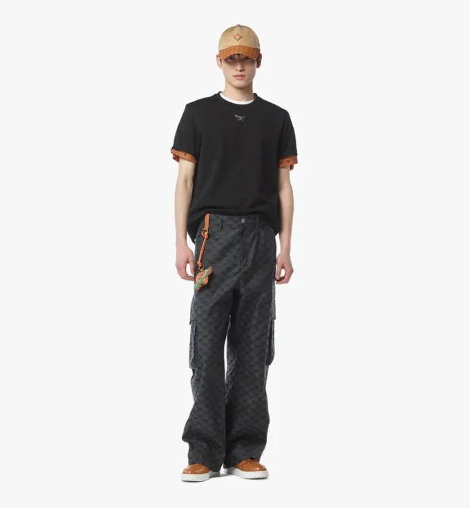 Essential T-Shirt mit Logo-Print aus Bio-Baumwolle