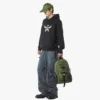 Aren Rucksack aus Econyl® und Leder mit Monogram-Print