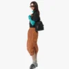 Aren-Rucksack mit Kordelzug aus Econyl® und Leder Aren-Rucksack mit Kordelzug aus Econyl® und Leder