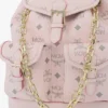 Aren-Rucksack mit Kordelzug aus Visetos Aren-Rucksack mit Kordelzug aus Visetos