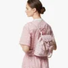 Aren-Rucksack mit Kordelzug aus Visetos Aren-Rucksack mit Kordelzug aus Visetos